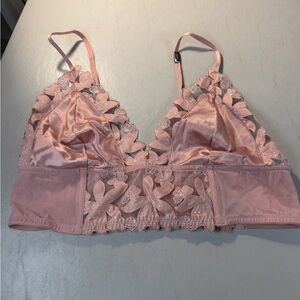 Victoria’s Secret Very Sexy Mauve Lace Bralette XL